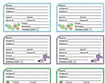 Cute Free Printable Address Book Google Search In 2021 Book
