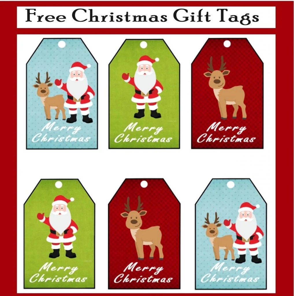 Cute Free Printable Christmas Gift Tags These Beautiful Free Printable 