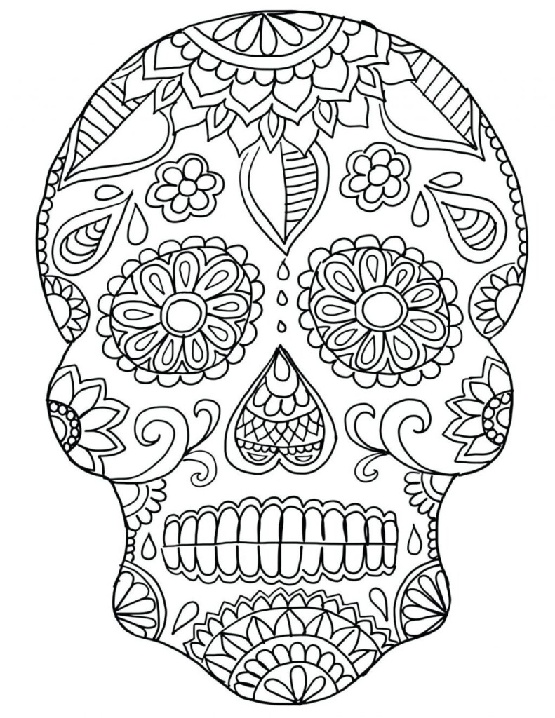 Day Of The Dead Skull Template Printable Free If So Check Out Our 