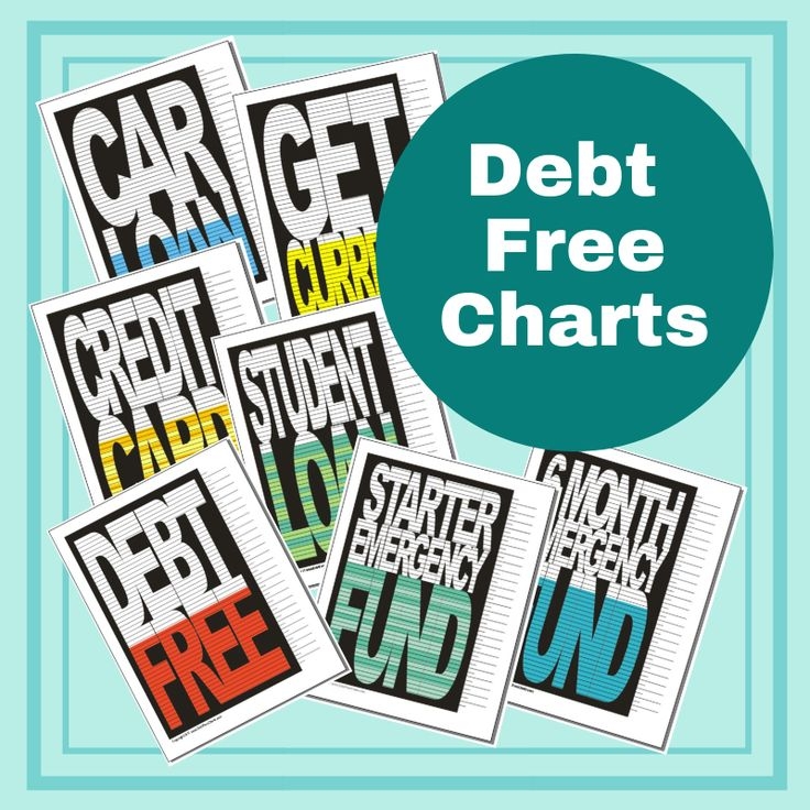 Debt Free Charts Printables Printable Chart Debt Payoff Debt