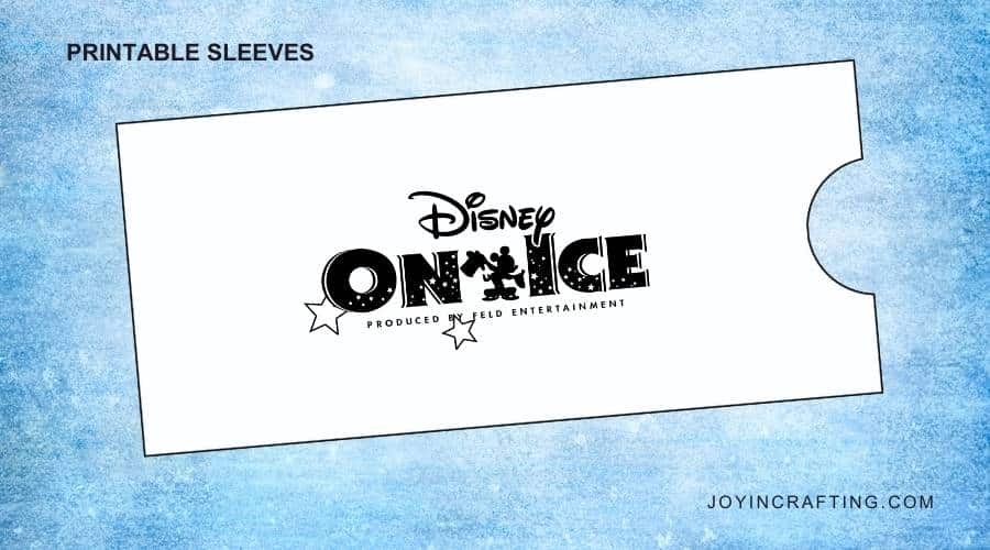 Disney On Ice Ticket Template Printables Joy In Crafting