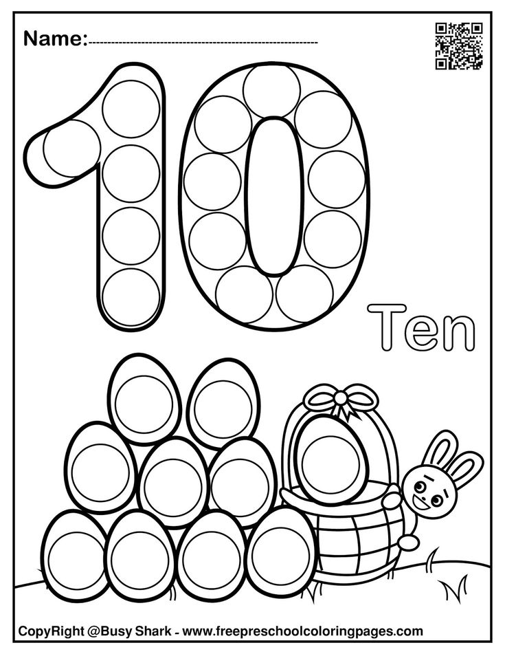 Dot Marker Number Printables Free Printable Sight Words List
