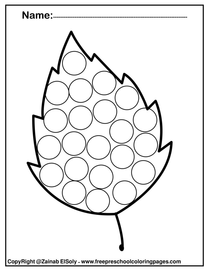 Dot Marker Number Printables Free Printable Sight Words List
