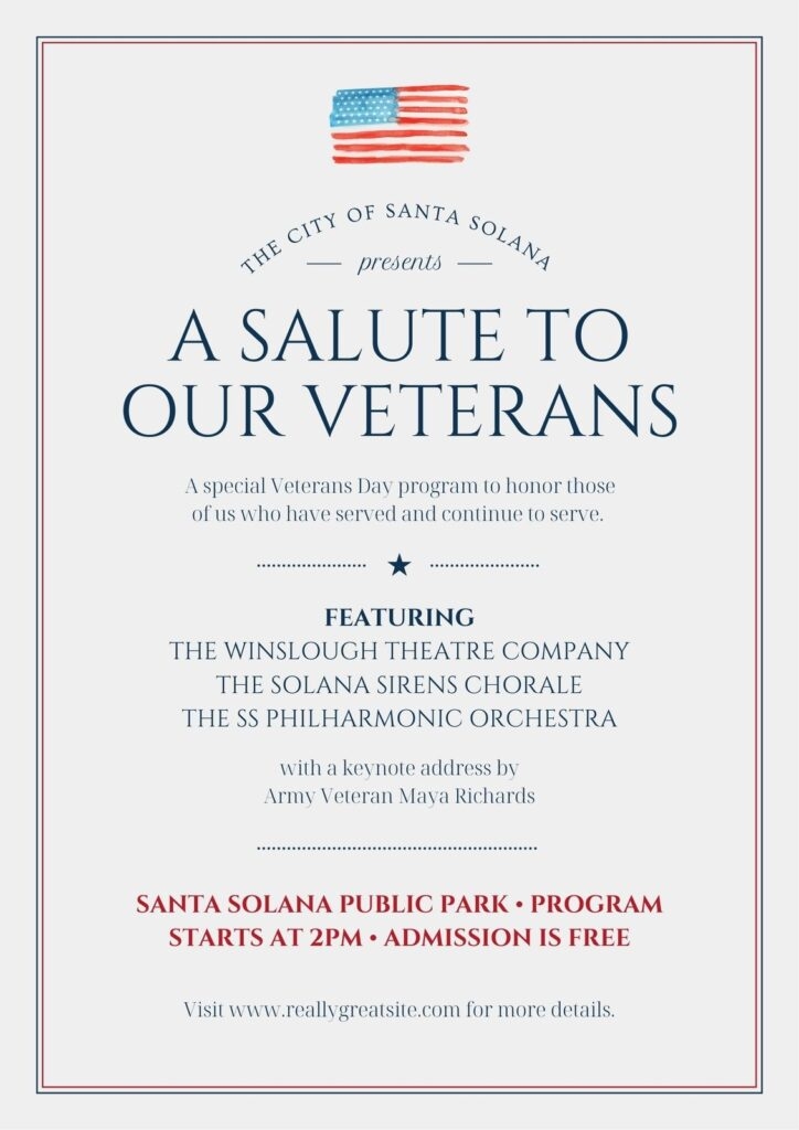 Downloadable Sample Veterans Day Certificates Free Printables Free