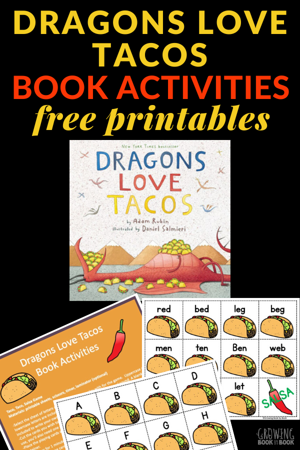 Dragons Love Tacos Free Printables
