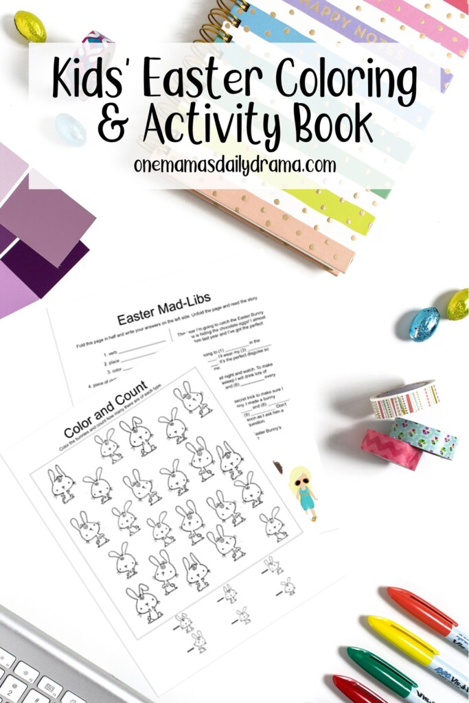 Easter Activity Book Printable For Kids