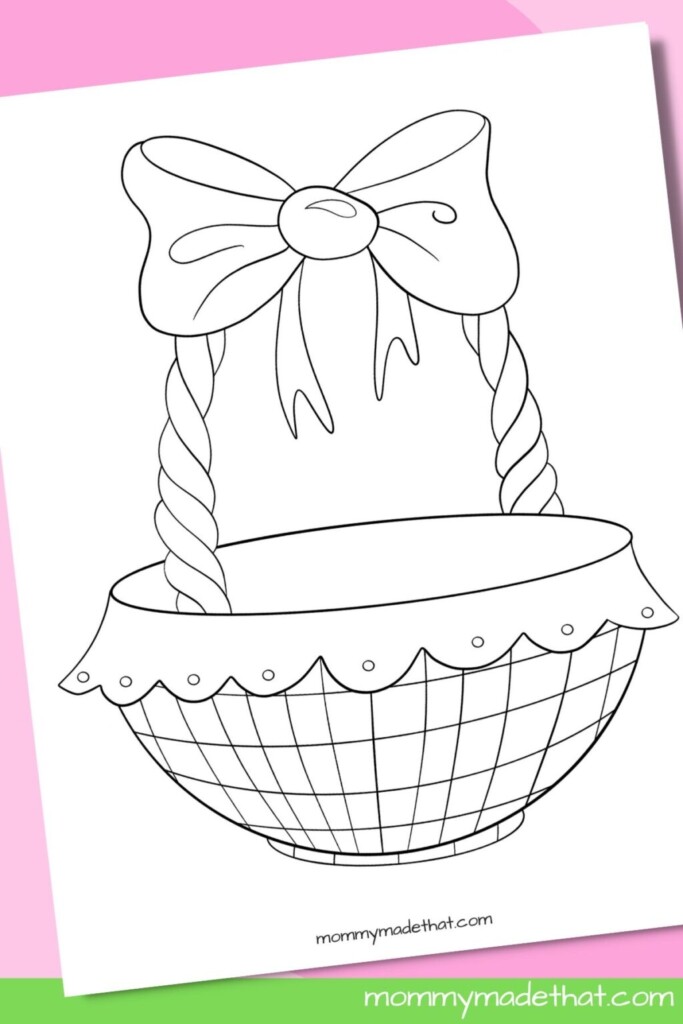 Easter Basket Templates Free Printables 
