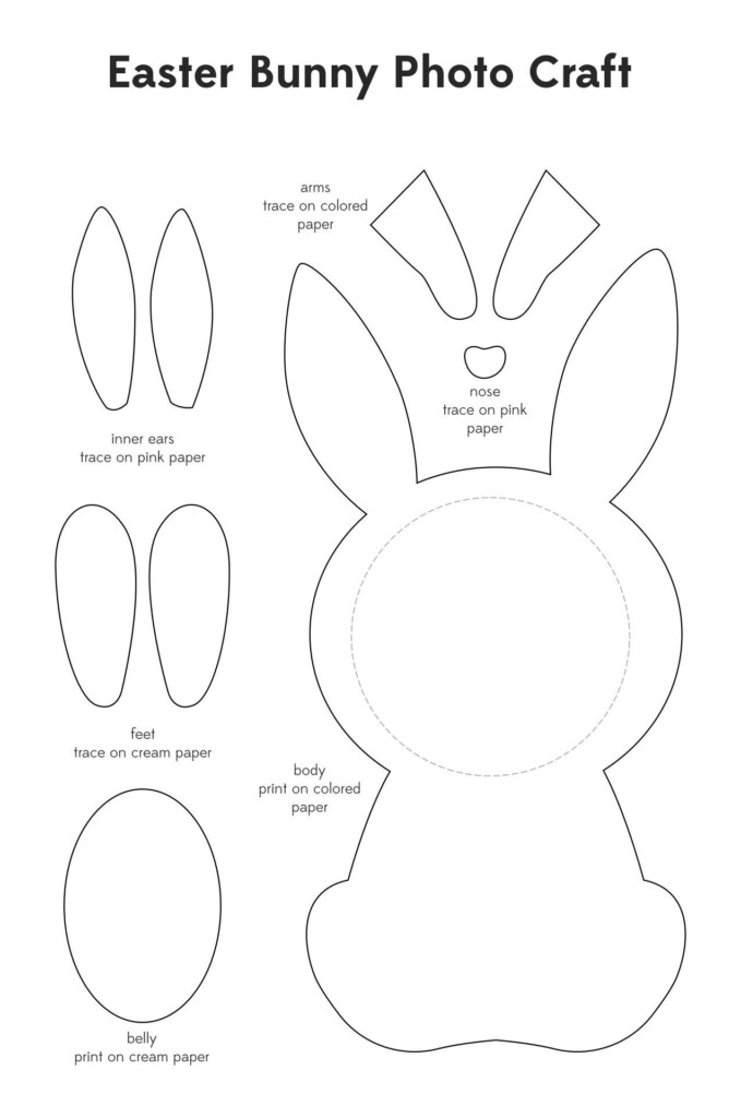 Easter Craft Ideas 10 Free PDF Printables Printablee Easy Easter 