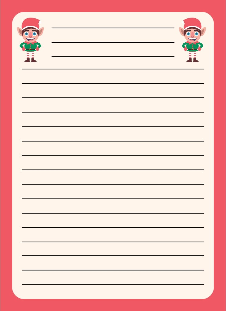 Elf On The Shelf Printable Paper Get What You Need For Free