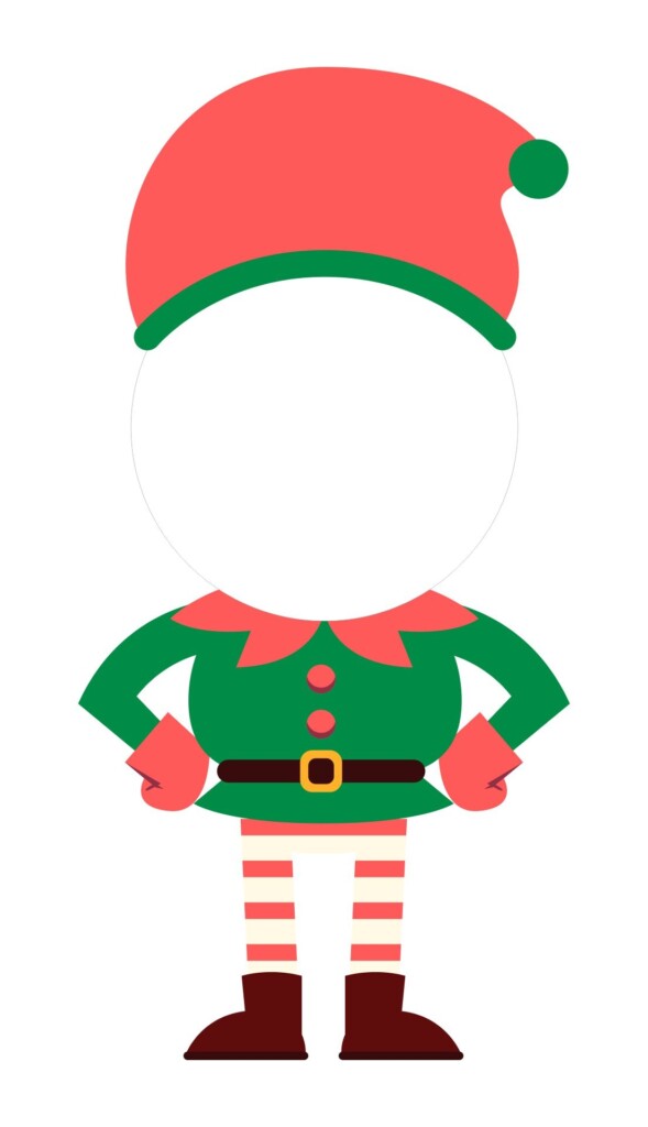 Elf Template Printable Pdf