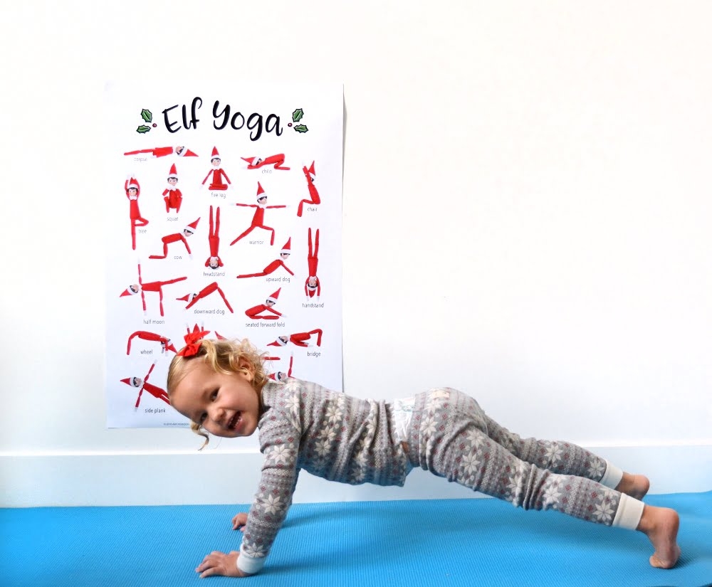 Elf Yoga Free Printable Free Printable Templates