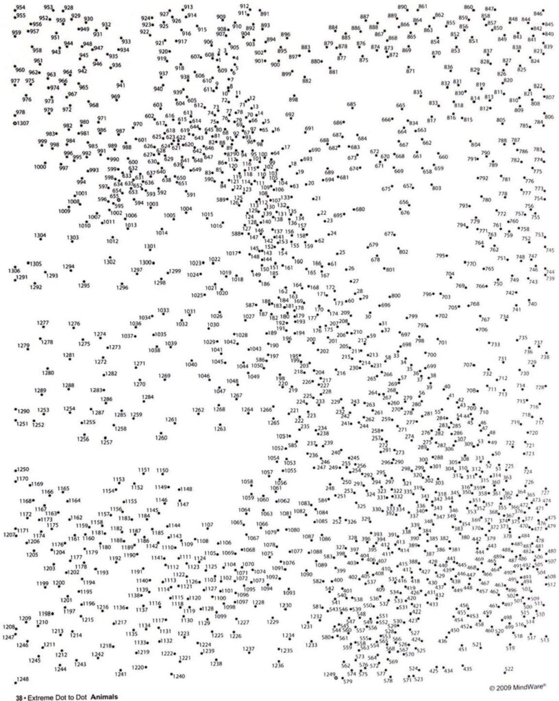 Extreme Dot To Dot Printables 2023 Dots Pdf DottoDotPrintables