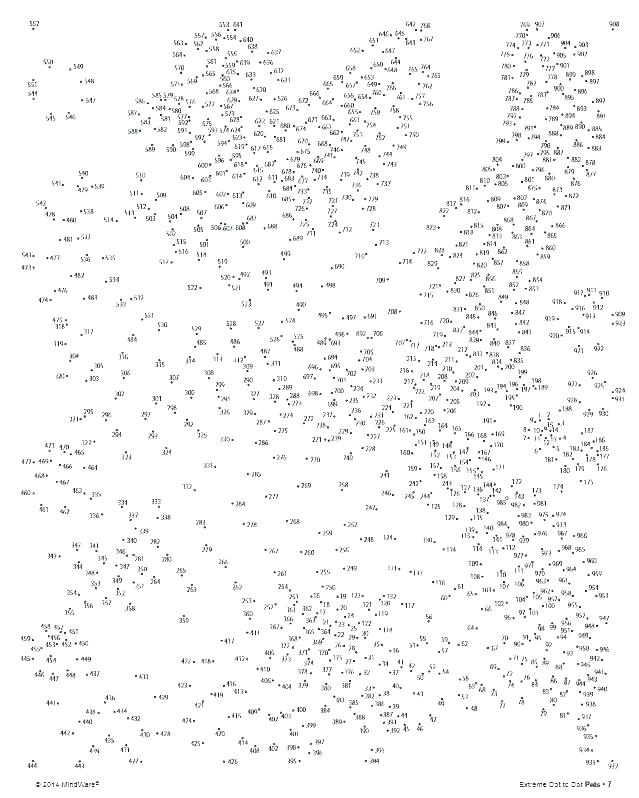 Extreme Dot To Dot Printables Free Christmas DottoDotPrintables