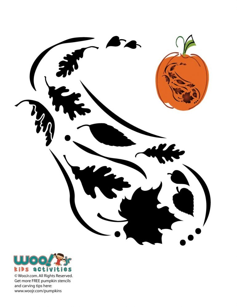 Fall Stencils Printable Free