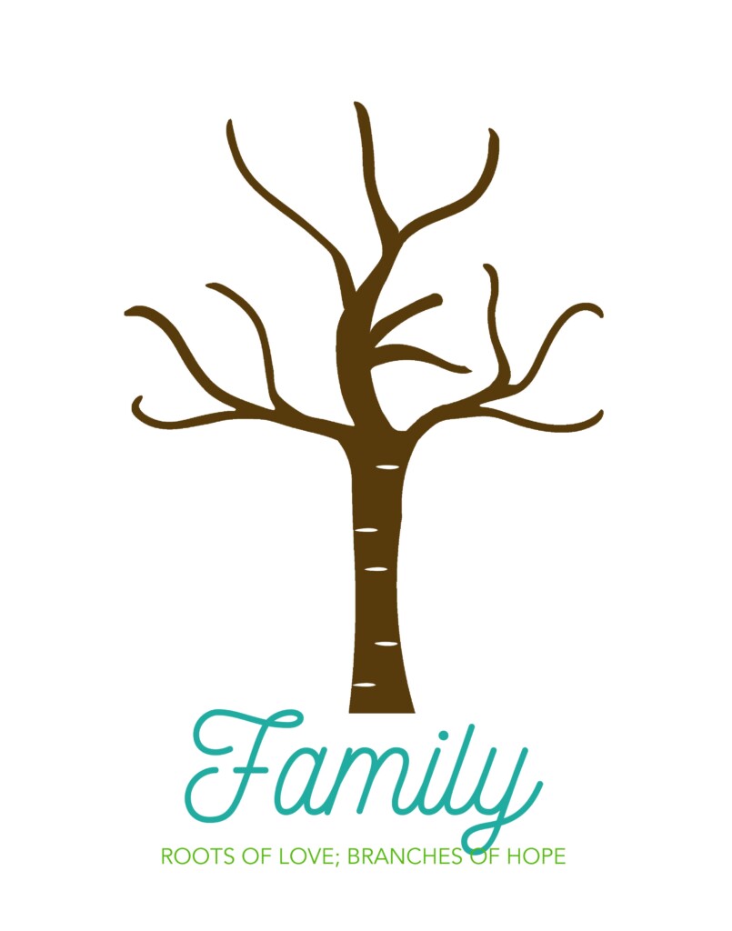 Father 39 s Day Handprint Tree Free Printable