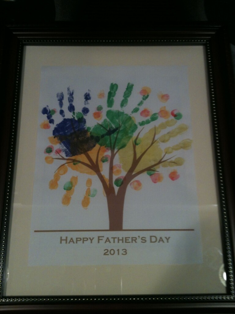 Father 92 39 S Day Handprint Tree Free Printable Printable Templates