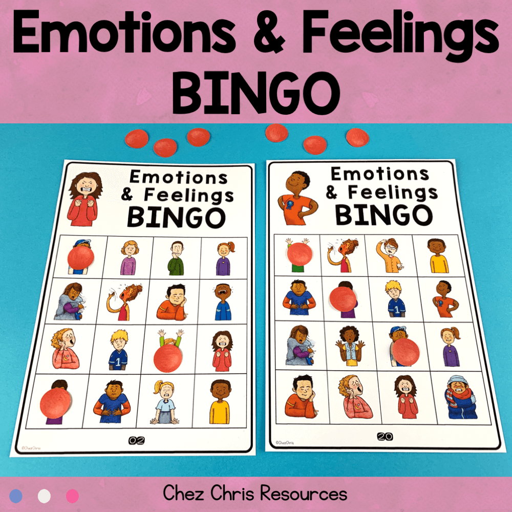 Feelings Bingo Printable