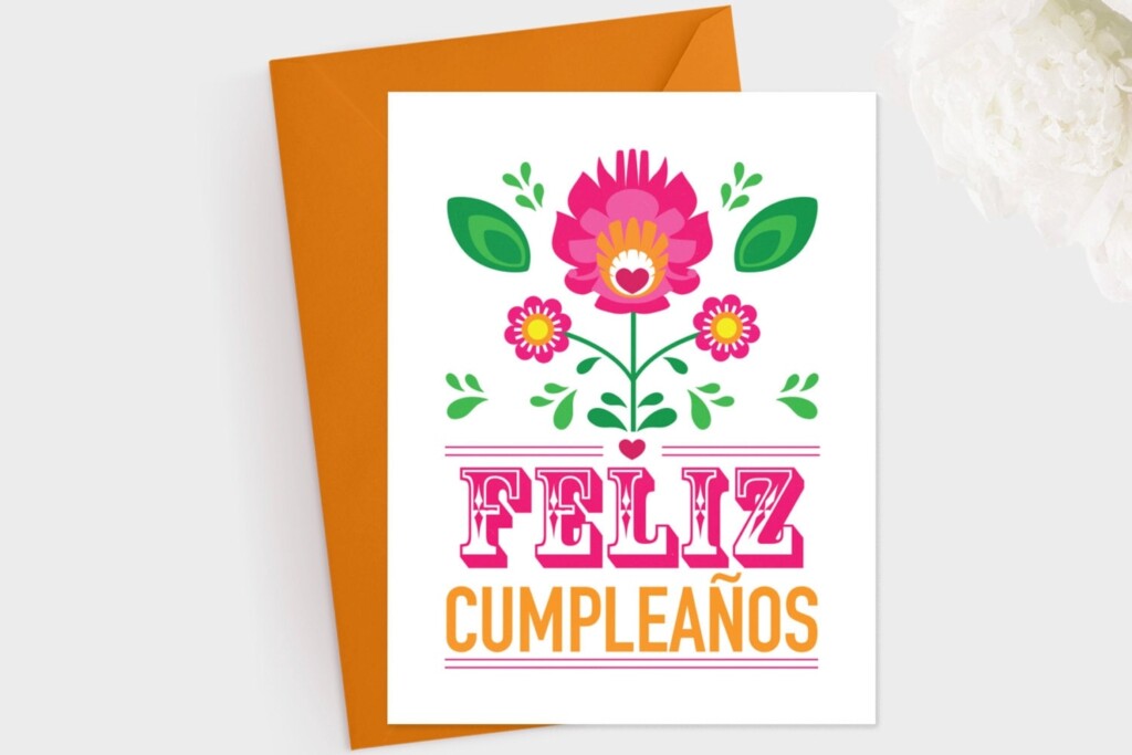 Feliz Cumpleanos Printable Card Images And Photos Finder
