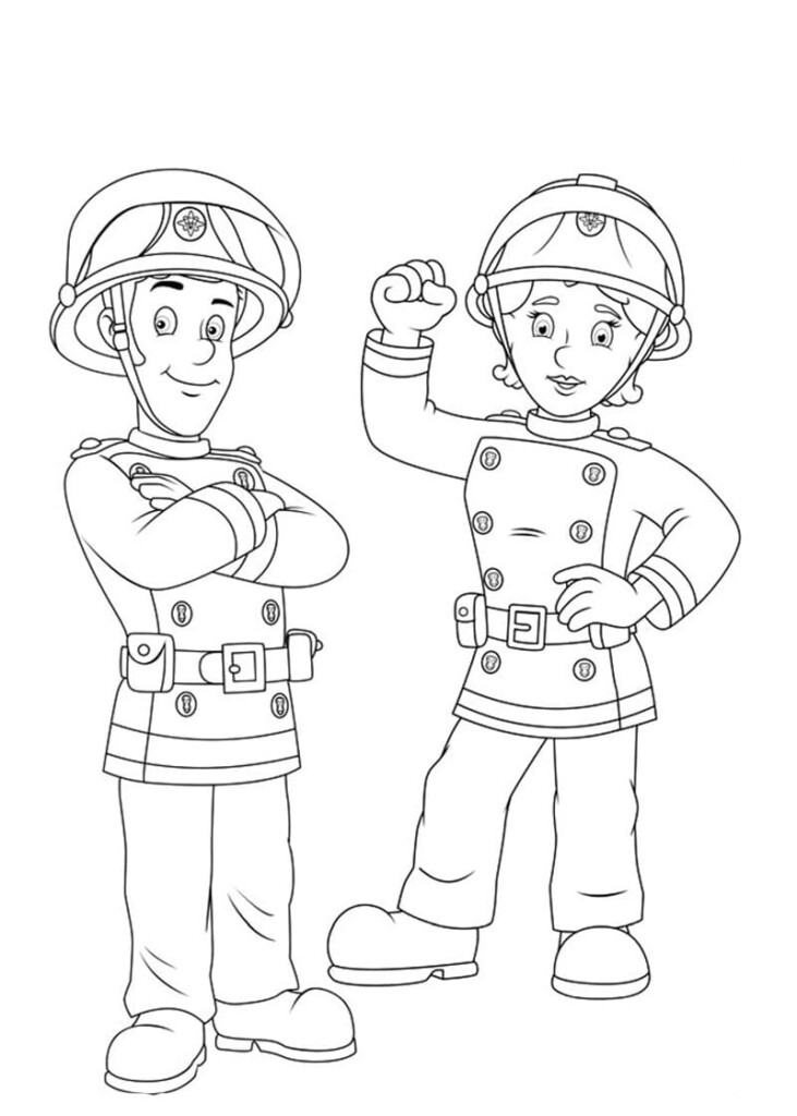 Fireman Sam Coloring Pages 5 Free Printable Coloring Pages Porn Sex 