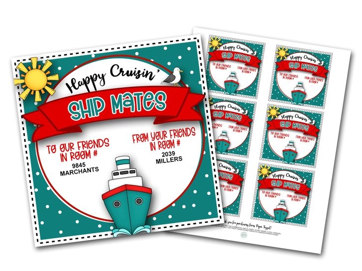Fish Extender Cabin Gift Exchange Cruise Gift Exchange Tags