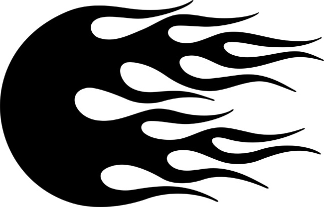 Flame Stencils Printable Cliparts co