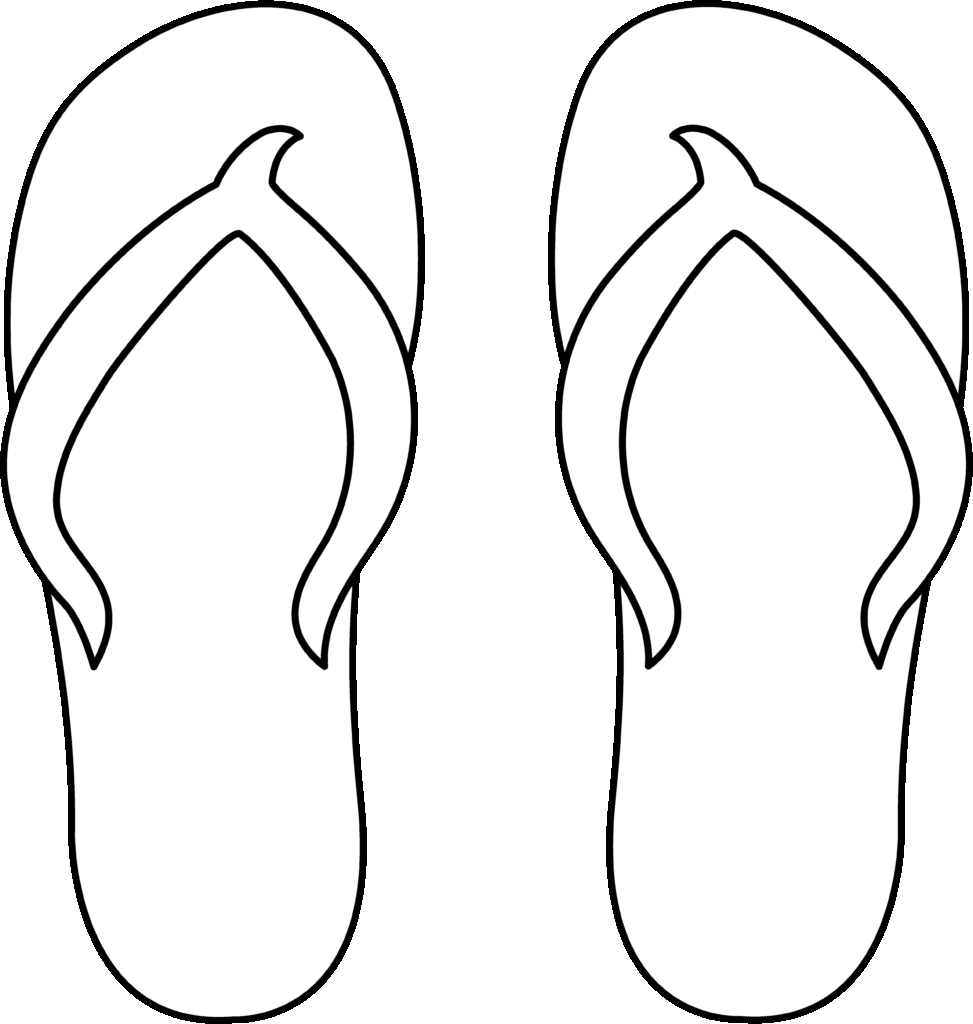 Flip Flop Template Printable