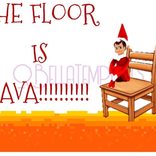 Floor Lava Printable Etsy