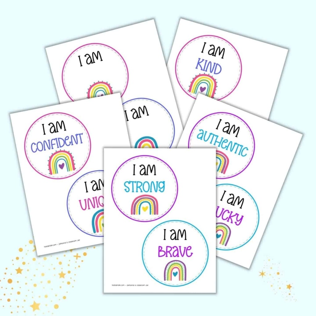Free Affirmation Station Printables The Artisan Life Free Printable