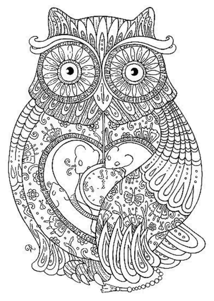 Free Animal Mandala Coloring Pages Free Printable Download Free Animal 