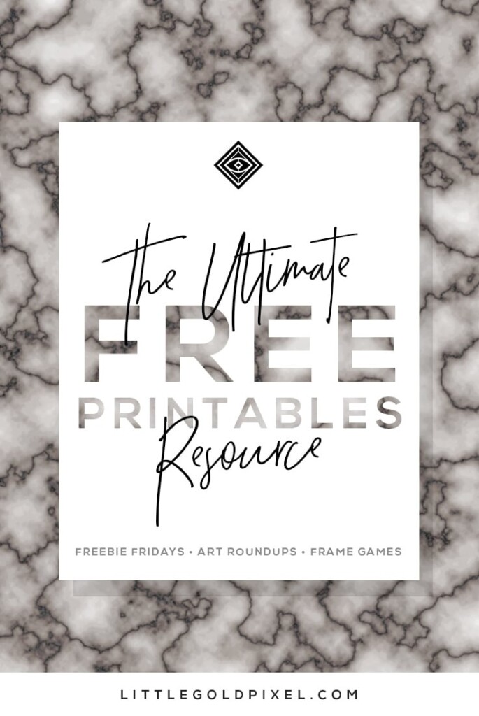 Free Black And White Printables Free Printable