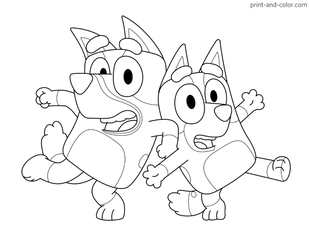 Free Bluey Printables