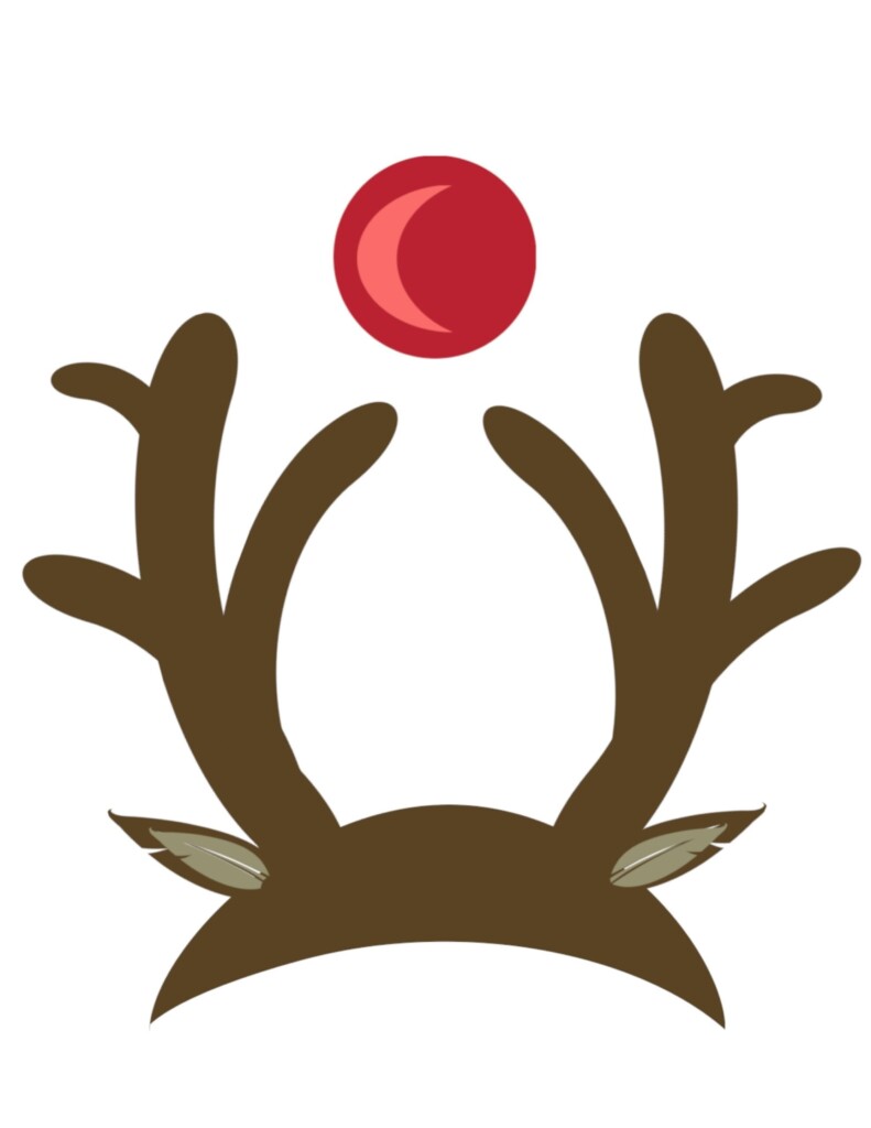 Free Christmas Photo Booth Props Printable Paper Trail Design Free 