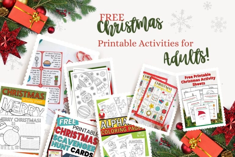 Free Christmas Printable Activities for Adults 6 Find A Free Printable