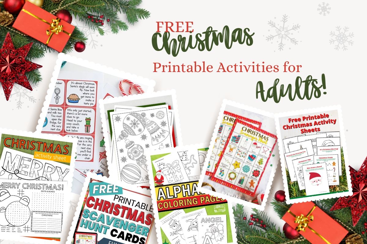 Free Christmas Printable Activities for Adults 6 Find A Free Printable