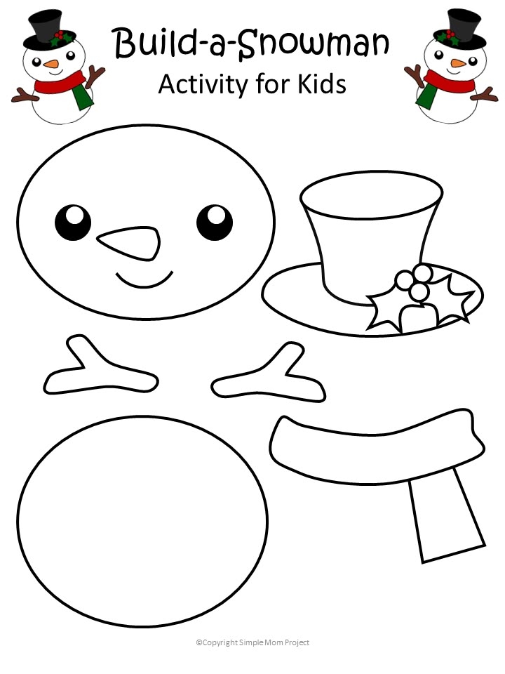 Free Christmas Printables For Preschoolers Printable Calendars AT A 