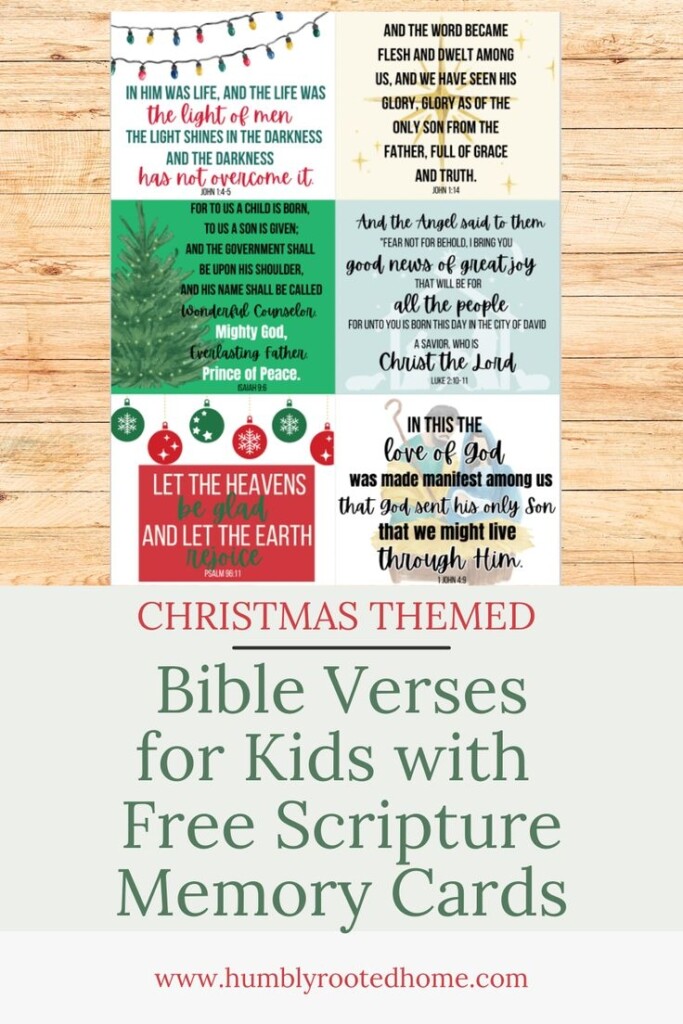 Free Christmas Scripture Cards Christmas Bible Christmas Bible 