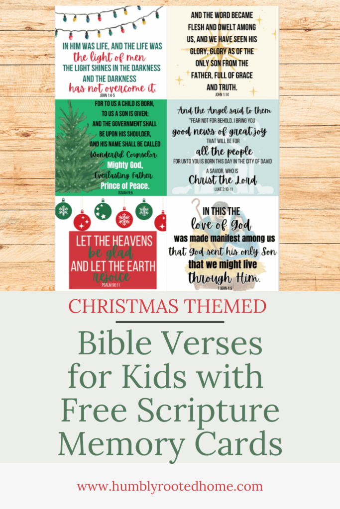 Free Christmas Scripture Cards Christmas Bible Christmas Bible 