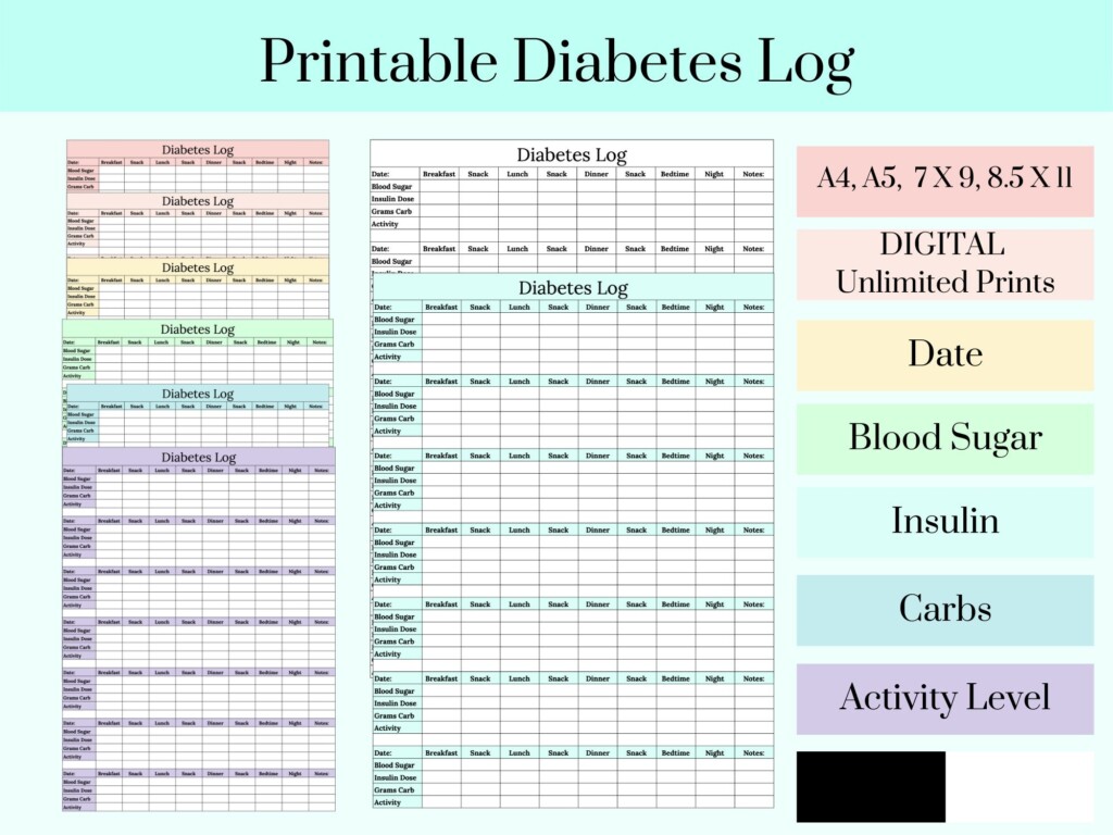 Free Diabetic Log Book Printable Printable Templates Vrogue co
