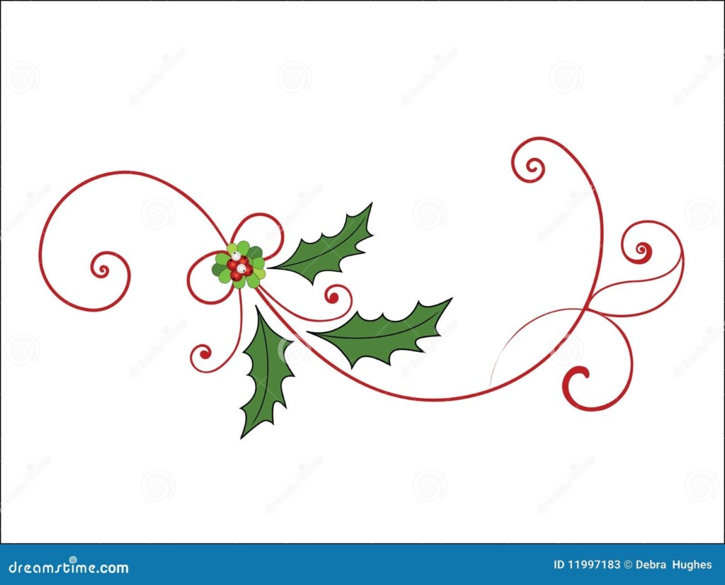 Free Elegant Christmas Clip Art