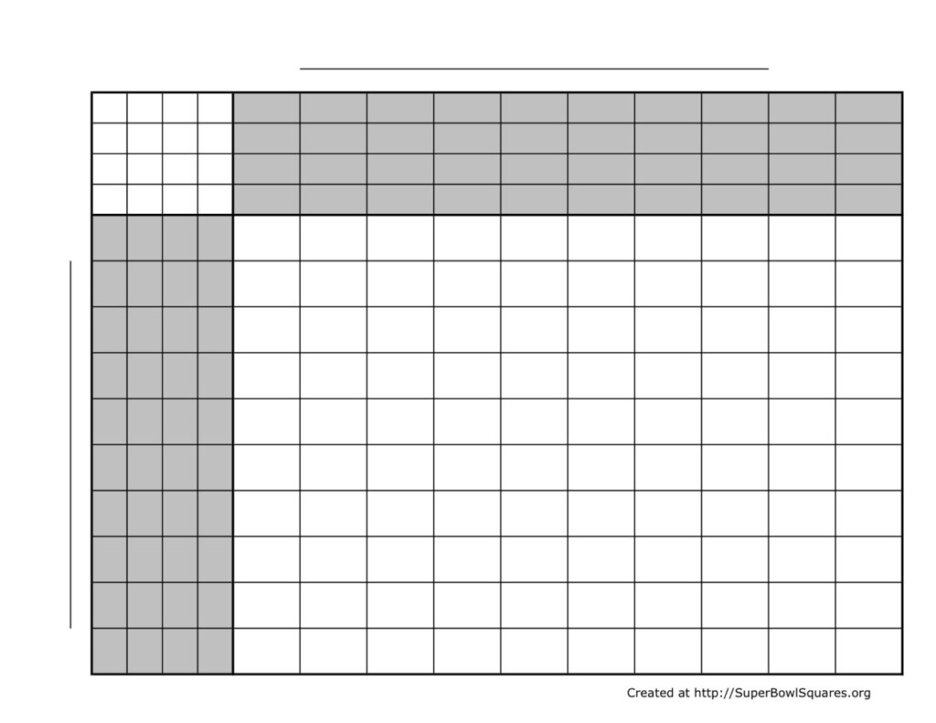 Free Football Pontoon Spreadsheet Within Printable Football Squares 
