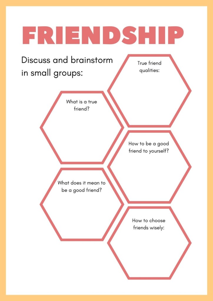 Free Friendship Worksheet Kindergarten Download Free Friendship 