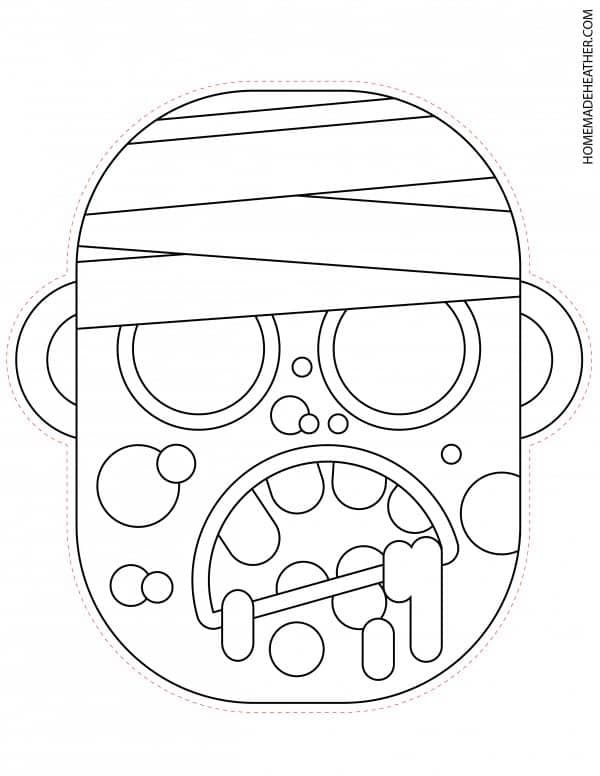 Free Halloween Mask Printables Artofit