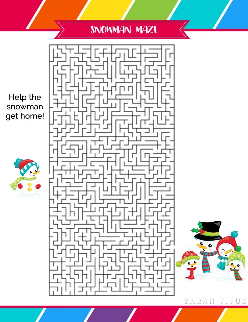 Free Holiday Printable Games Free Templates Printable