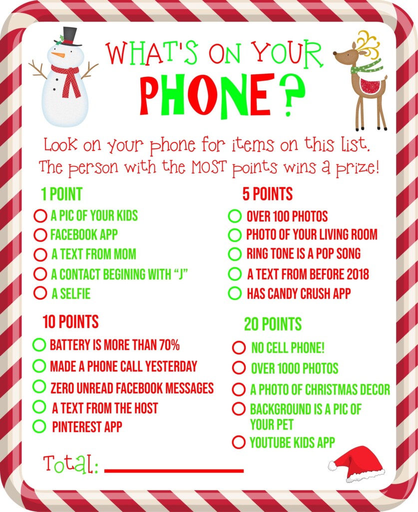 Free Holiday Printable Games Printable Sight Words List