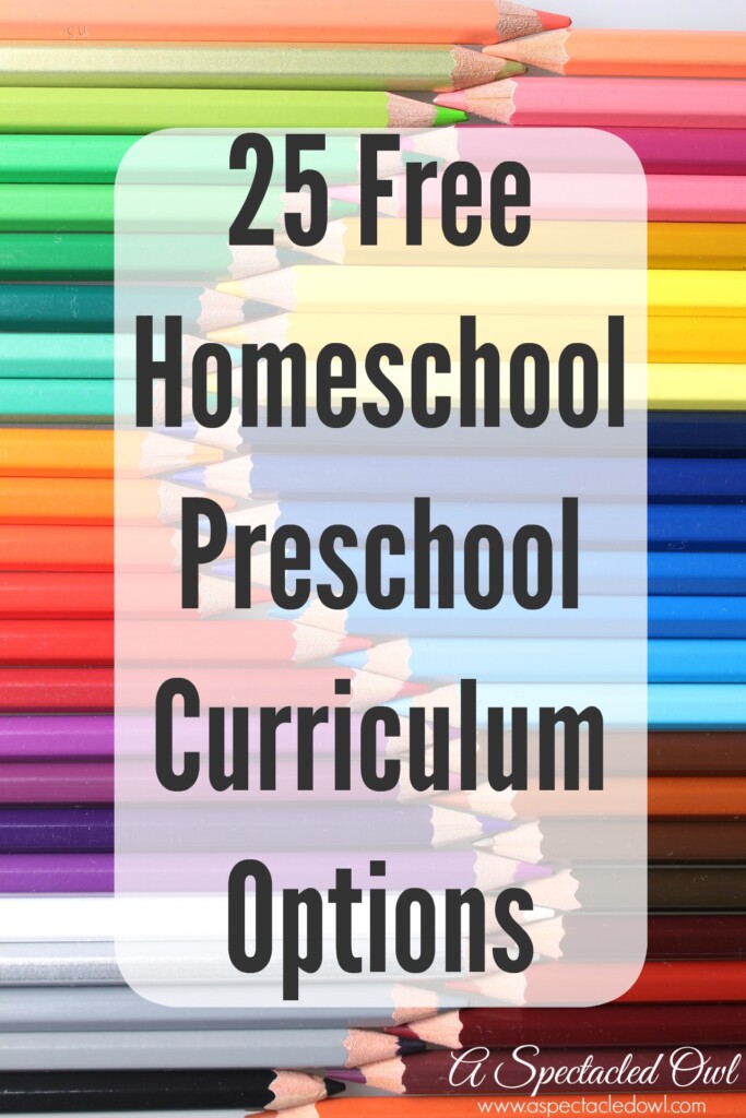 Free Kindergarten Curriculum Kindergarten