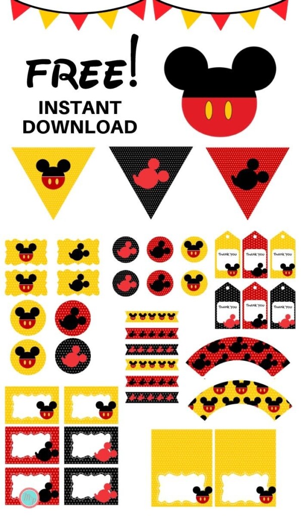 Free Mickey Mouse Classroom Printables Printable Templates Online By 