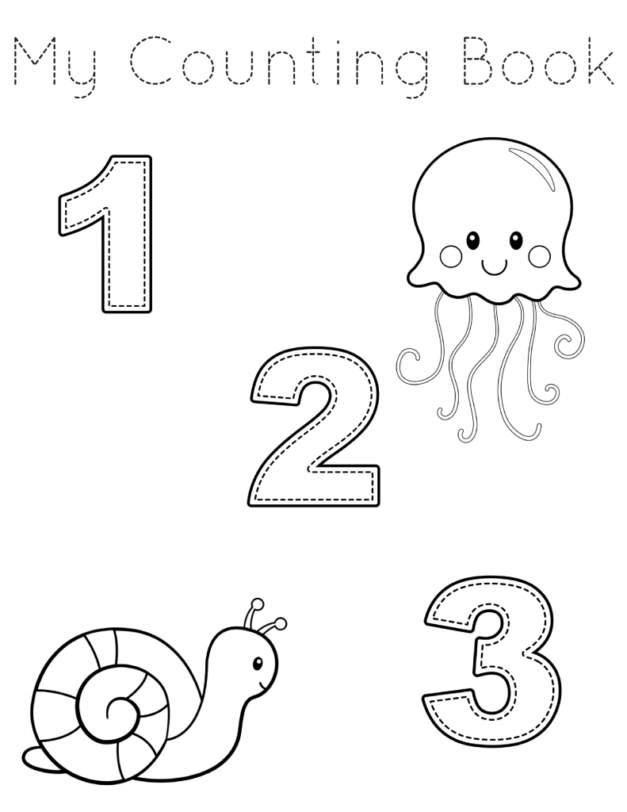 Free Preschool Number Printables Slap Dash Mom