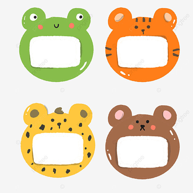 Free Printable Animal Name Tags Free Printable Templates