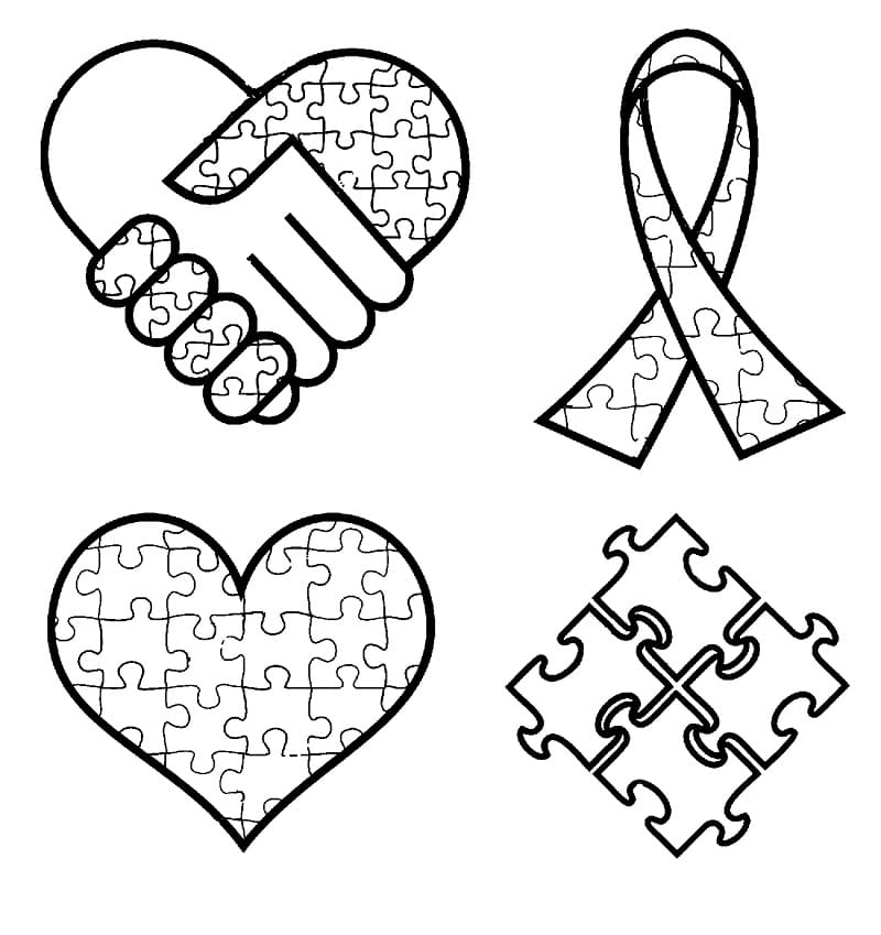 Free Printable Autism Awareness Coloring Page Free Printable Coloring 
