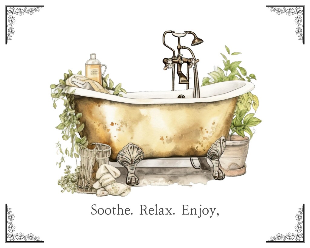 Free Printable Bathroom Vintage Style Wall Art The Cottage Market